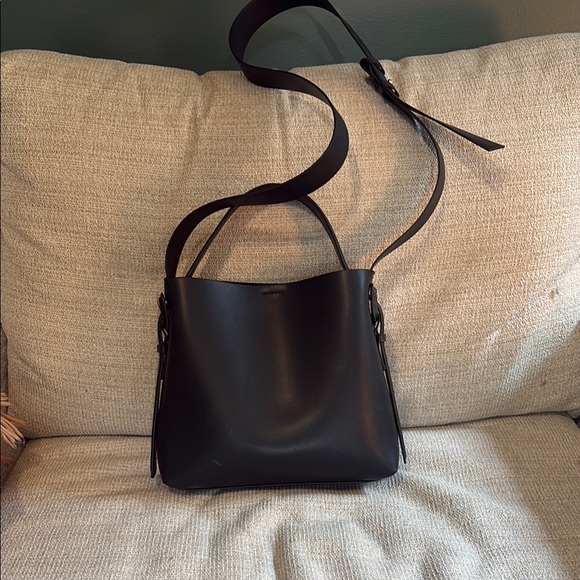 H&M Black Leather Crossbody Bag - Picture 7 of 7